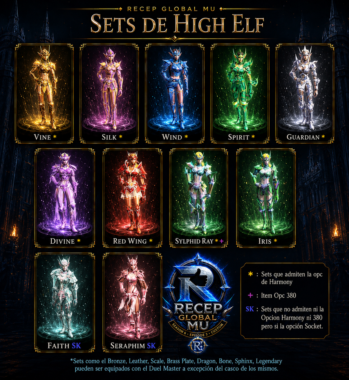 High Elf (Fairy Elf) itemseti — RECEP GLOBAL MU